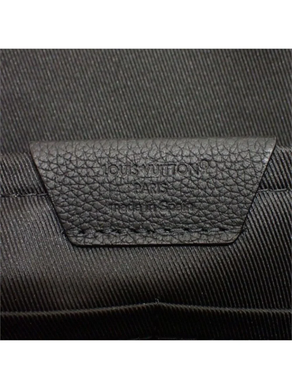 Louis Vuitton Fast Line Backpack Calfskin Black Noir